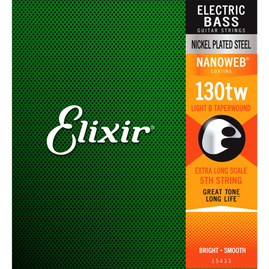 Elixir Nwb130xl-Tw Nanoweb Bass String .130xl 15433