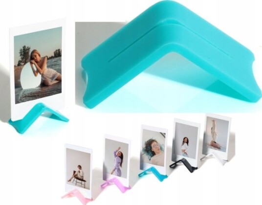 Loveinstant Rammeholder Stativ Fotoramme Fujifilm Instax / Blå