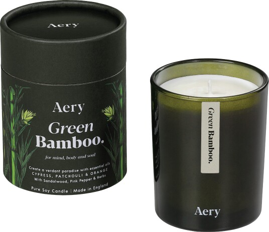 Aery Living Green Bamboo Candle 200 g