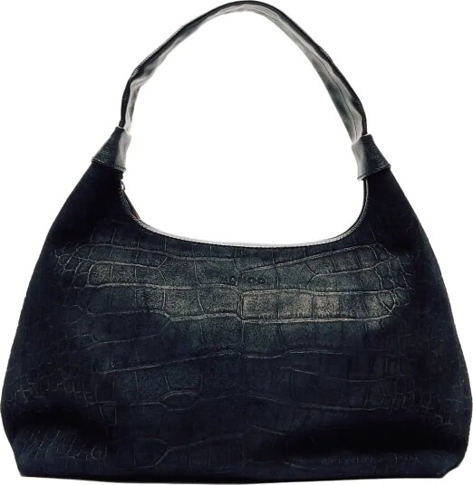 Nunoo Big Dandy Scale Suede Black   Black   ONE SIZE