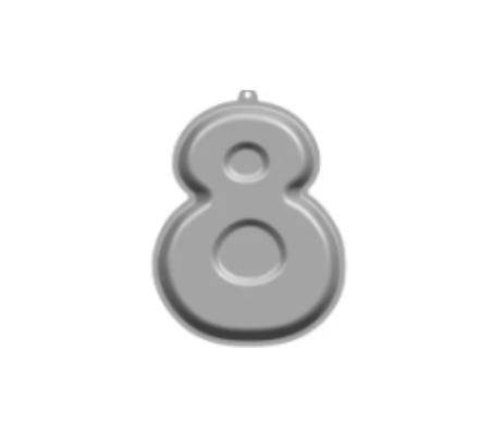 Kakeform Aluminium Tall 8 