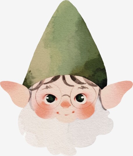 Smilende Nisse Klistremerke Smilende Nisse Klistremerke