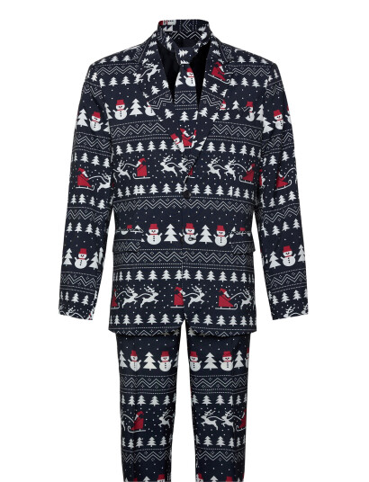 Happy Seasons The Awesome Christmas Suit Navy - Navy - XXL