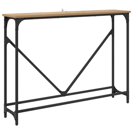  Konsollbord Artisan Eik 102 x 23 x 75 cm Konstruert tre