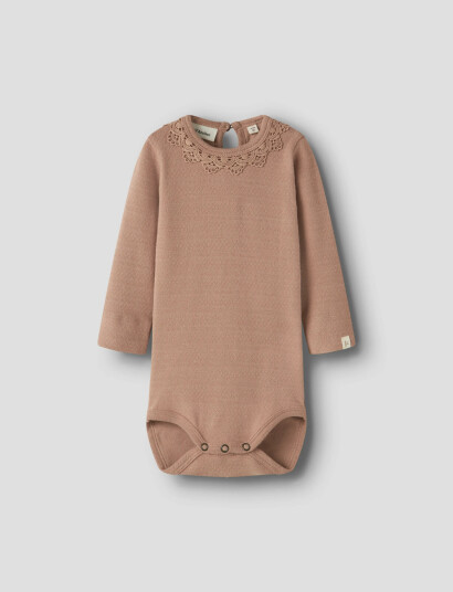 Lil"Atelier Nbftapia Ls Slim Body Lil Beige 56