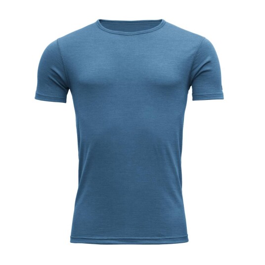 Devold BREEZE MAN T-SHIRT Herre, 258A BLUE MELANGE, XL