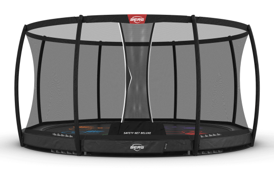 BERG Elite InGround 430 Grey Levels + Safety Net Deluxe