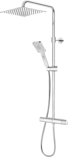 Gustavsberg Atlantic Square GB41201335 Hodedusjsett 160 c/c, krom, Baderom