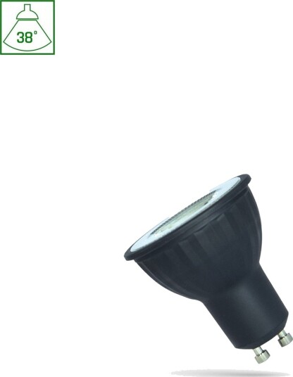 Spectrum GU10 4W LED pære 360lm 38° nøytral hvit Dimbar : Ikke dimbar Kulør : Nøytral Spectrum GU10 4W LED pære 360lm 38° nøytral hvit Dimbar : Ikke dimbar Kulør : Nøytral