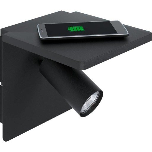 Eglo Ciglie Spot Vegglampe Sort