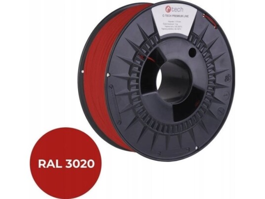 Filament 3D C-Tech Premium Line Pla Ral3020 1,75Mm 1Kg Traffic Red Filament 3D C-Tech Premium Line Pla Ral3020 1,75Mm 1Kg Traffic Red
