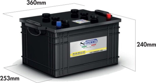 Vipiemme 12V 135Ah 680A