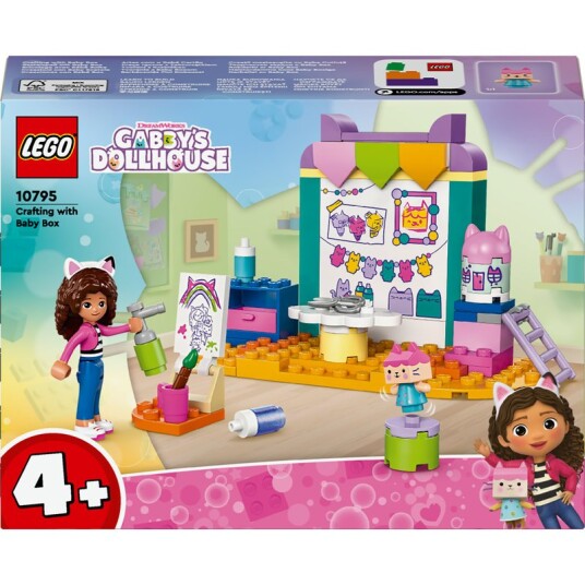 LEGO Gabby's Dollhouse - Lag ting med Baby Boks 10795 LEGO Gabby's Dollhouse - Lag ting med Baby Boks 10795