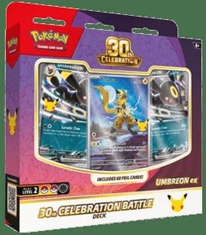 Pokémon 30th Celebration Umbreon ex Battle Deck