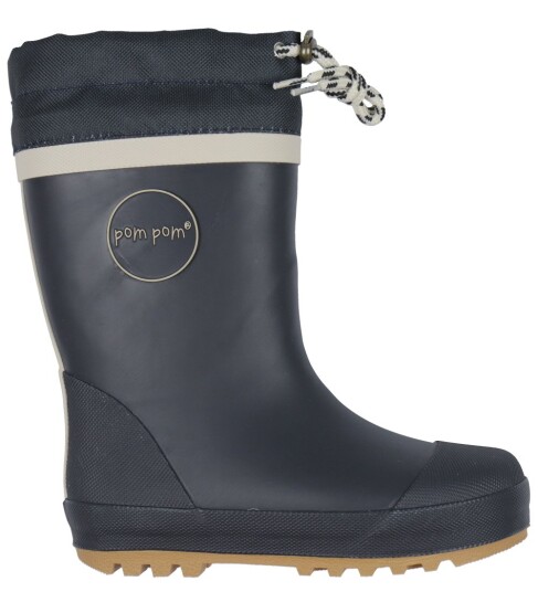 Pom Pom Termo Gummistøvle Navy 23 Pom Pom Termo Gummistøvle Navy 23