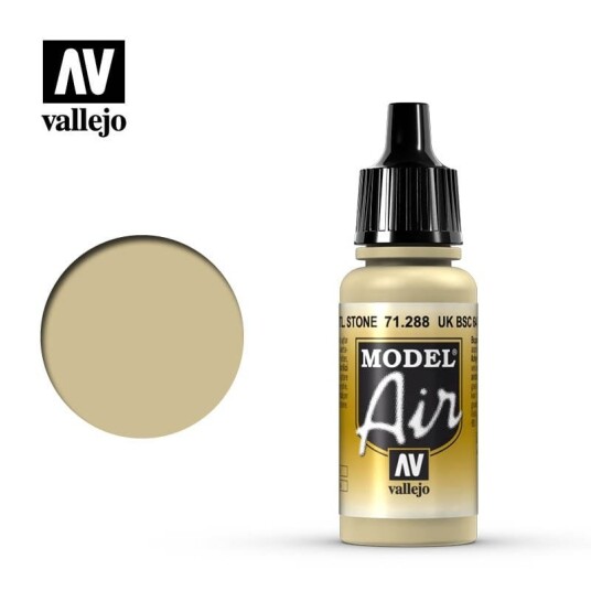 Vallejo Model Air UK BSC 64 Portland Stone 17ml (71.288)