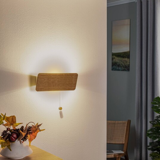 Euluna Oslo vegglampe, justerbar, bredde 30 cm