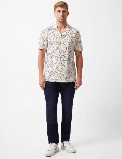 French Connection Floral Revere - Beige - L French Connection Floral Revere - Beige - L