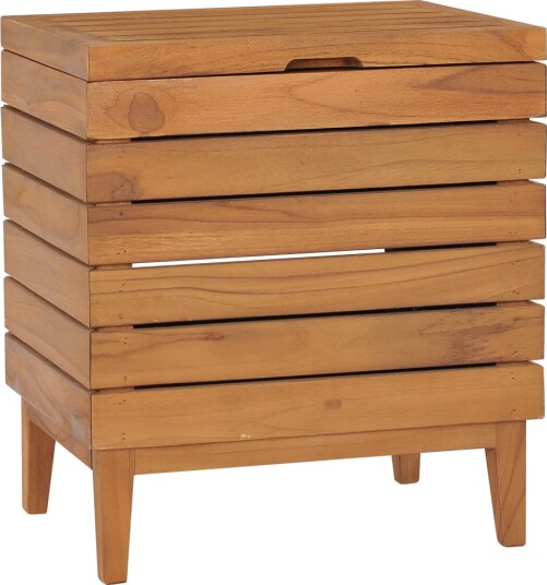 Skittentøyskurv 40x30x45 cm - heltre teak