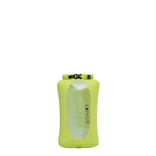Pakkpose 5 liter Exped Drybag Versa Clear 5 Lime Pakkpose 5 liter Exped Drybag Versa Clear 5 Lime