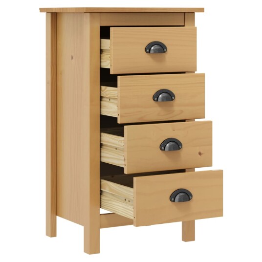 Skjenk Hill 46x35x80 cm heltre furu Skjenk Hill 46x35x80 cm heltre furu