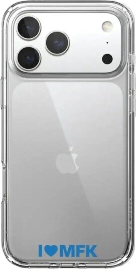 Phonecases3D iPhone 17 Pro Max Molde FK Clear case -mobildeksel, hvit