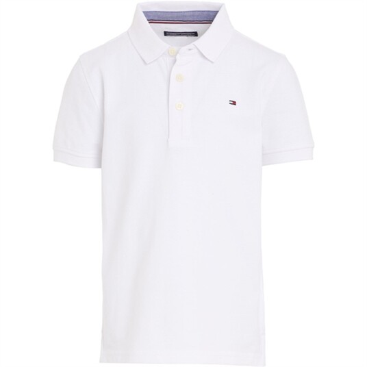 Tommy Hilfiger Boy Tommy Polo T-Shirt Bright White 14 år
