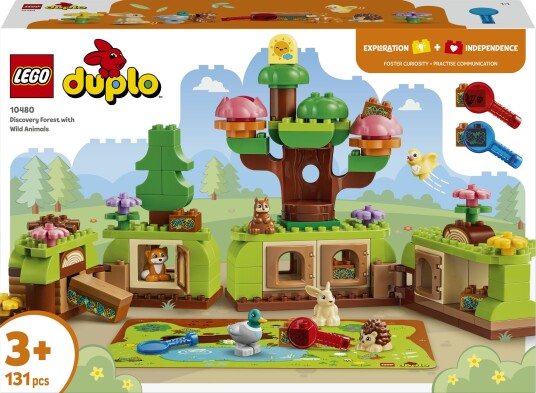 Lego Spennende Skog Med Ville Dyr