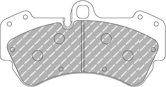 Bremseklosser FERODO RACING FCP1625H