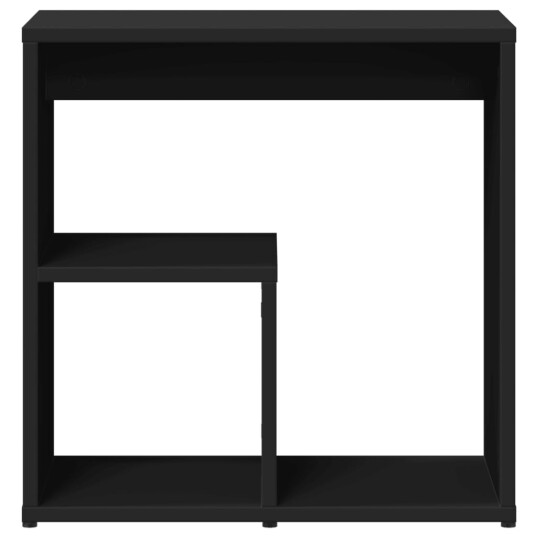 Sidebord svart 50x30x50 cm sponplate 840557