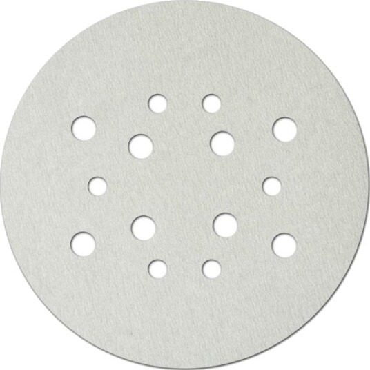 Dedra Slipeskiver Hvite Universelle 225 Mm Grad 120 Borrelås Sett Á 5 Stk