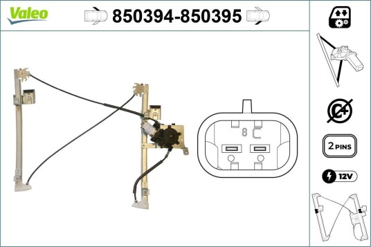 Vindusheis VALEO 850394