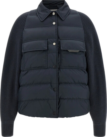 Brunello Cucinelli Dame Jakker Blå S,