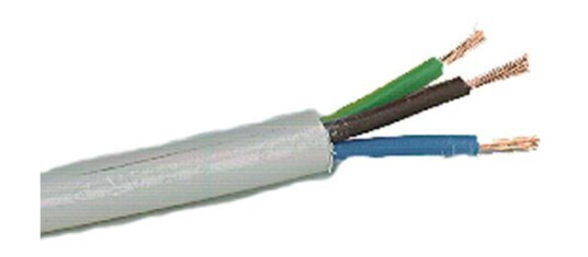 Nexans RQQ Tilkoblingskabel H05Z1Z1-F, 300/500 V 3G 0,75 mm²