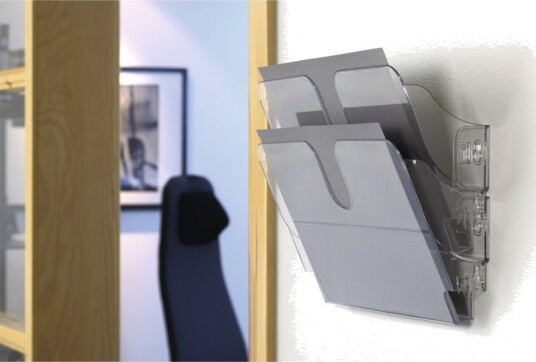 Skråfag Durable Flexiplus 2 X A4 Liggende Tværformat Transparent