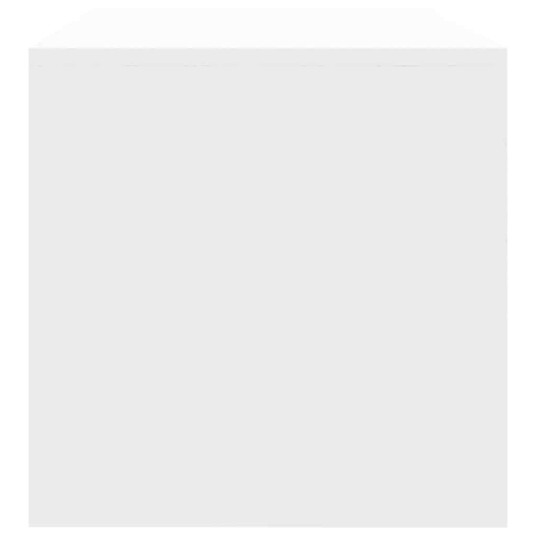 vidaXL TV-benk hvit 120x40x40 cm sponplate
