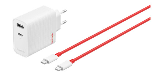 OnePlus SUPERVOOC 80W GaN Mobillader med 2 Porter Hvit OnePlus SUPERVOOC 80W GaN Mobillader med 2 Porter Hvit