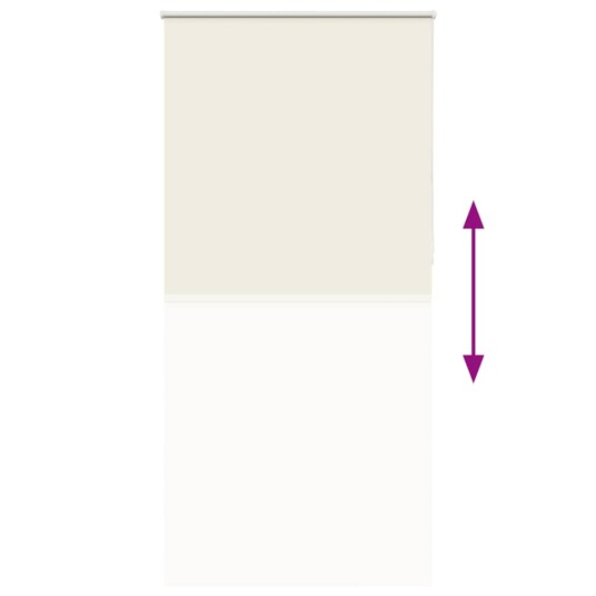 Rullegardin lystette 110x230 cm stoff bredde 105,7 cm polyester 8721158328168