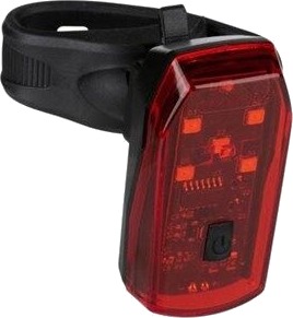 Dunlop - Rear bike light with 5 LEDs and STOP function K-Mark Dunlop - Rear bike light with 5 LEDs and STOP function K-Mark