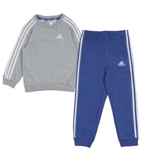 Adidas Performance Joggedress I 3S Grå/Blå 1 år 80 Joggedress