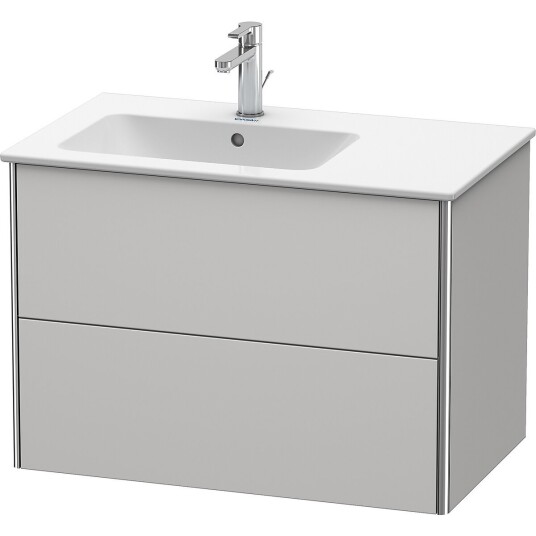 Duravit Xsquare Servantskap m/2 skuffer 810x560x478 mm Nordisk Hvit Matt