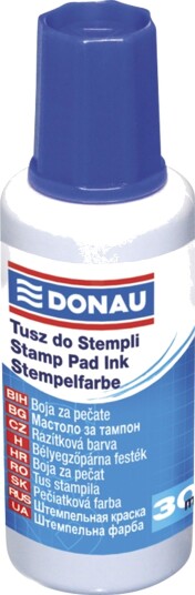 Blekk Til Stempler Donau 30 Ml Blå