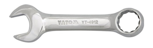 Yato Kombinasjonsnøkkel 19 mm Kromvanadiumstål 135 mm