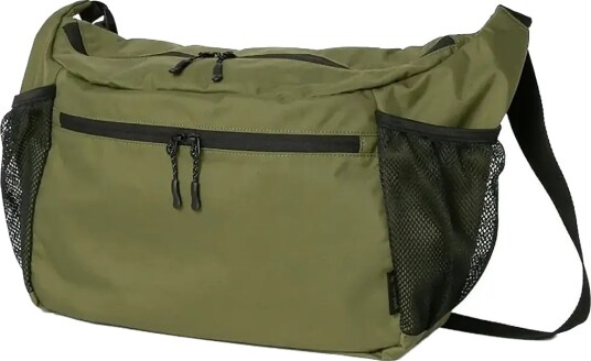 SNOW PEAK Everyday Use Middle Shoulder Bag Khaki green ONE SIZE SNOW PEAK Everyday Use Middle Shoulder Bag Khaki green ONE SIZE