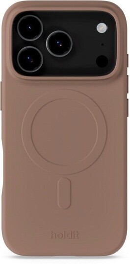 Holdit iPhone 17 Pro Soft MagSafe Case Mocha Brown