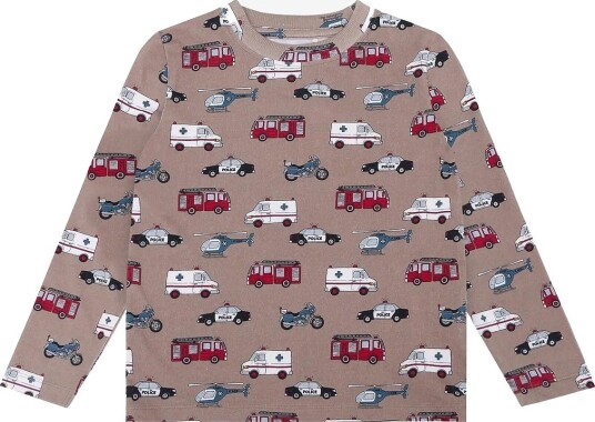 Minymo T Shirt Ls Aop FUNGI 110 Minymo T Shirt Ls Aop FUNGI 110
