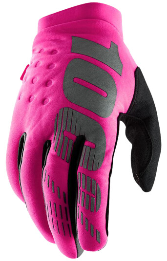 100% Crosshansker  Brisker Dame Fluo Rosa-Svart