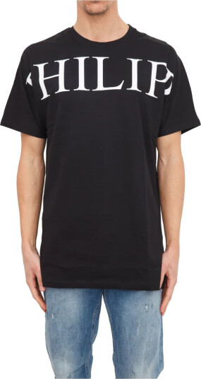 Philipp Plein Herre Topper Svart S,