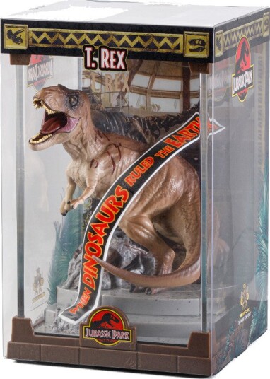 Jurassic World Tyrannosaurus Rex Dinosaur Figur diorama 7 tommer høy