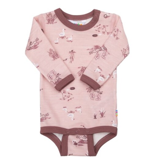 Joha Goose ull/bambus body rosa 50